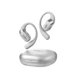MediaMarkt Shokz Openfit 2+ Open-ear Tws Grijs Oordopjes Zilver aanbieding