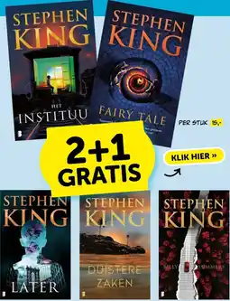 Boekenvoordeel STEPHEN KING aanbieding