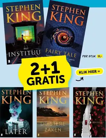 Boekenvoordeel STEPHEN KING aanbieding