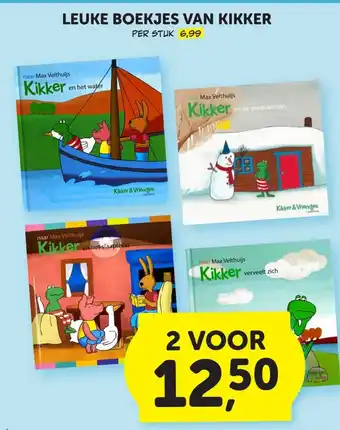 Boekenvoordeel LEUKE BOEKJES VAN KIKKER aanbieding