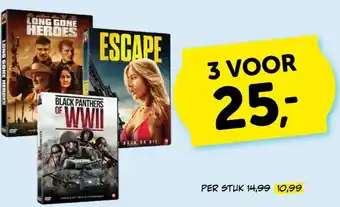 Boekenvoordeel Diverse films aanbieding