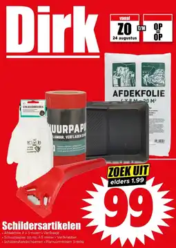 Dirk Schildersartikelen aanbieding
