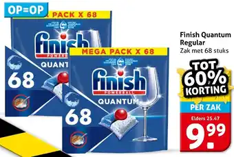 Hoogvliet Finish Quantum Regular aanbieding