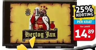 Hoogvliet Hertog Jan aanbieding