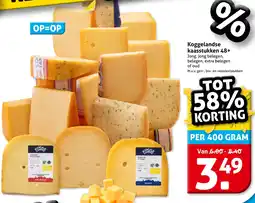 Hoogvliet Koggelandse kaasstukken 48+ aanbieding