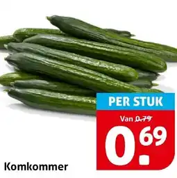 Hoogvliet Komkommer aanbieding