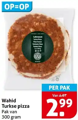 Hoogvliet Wahid Turkse pizza aanbieding