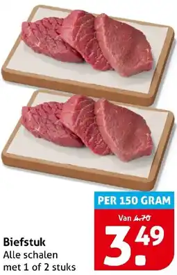 Hoogvliet Biefstuk aanbieding