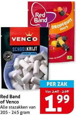 Hoogvliet Red Band of Venco aanbieding