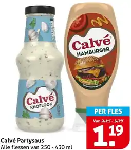 Hoogvliet Calvé Partysaus aanbieding