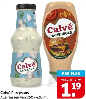 Hoogvliet Calvé Partysaus aanbieding