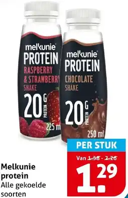 Hoogvliet Melkunie protein aanbieding