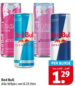 Hoogvliet Red Bull aanbieding