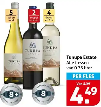 Hoogvliet Tunupa Estate aanbieding