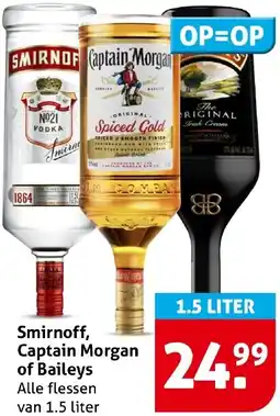 Hoogvliet Smirnoff, Captain Morgan of Baileys aanbieding