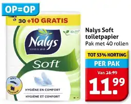 Hoogvliet Nalys Soft toiletpapier aanbieding