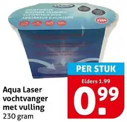 Hoogvliet Aqua Laser vochtvanger met vulling aanbieding
