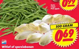 Nettorama Witlof of sperziebonen aanbieding