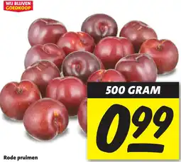 Nettorama Rode pruimen aanbieding