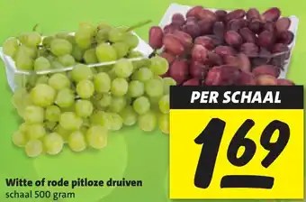 Nettorama Witte of rode pitloze druiven aanbieding