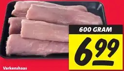 Nettorama Varkenshaas aanbieding
