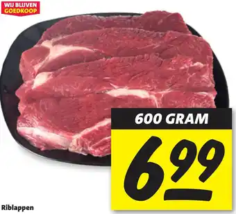 Nettorama Riblappen aanbieding