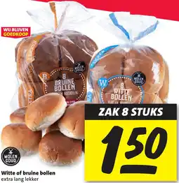 Nettorama Witte of bruine bollen aanbieding