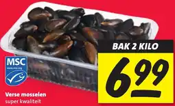 Nettorama Verse mosselen aanbieding