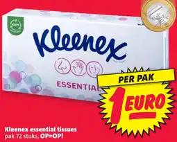 Nettorama Kleenex essential tissues aanbieding