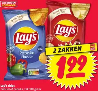 Nettorama Lay's chips aanbieding