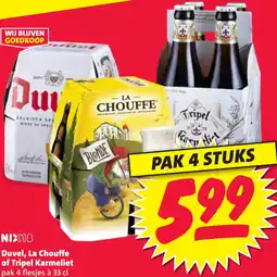 Nettorama Duvel, La Chouffe of Tripel Karmeliet aanbieding