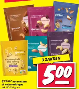 Nettorama Gwoon notenmixen of notenmelanges aanbieding