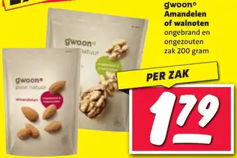 Nettorama Gwoon Amandelen of walnoten aanbieding