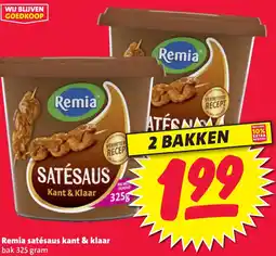 Nettorama Remia satésaus kant & klaar aanbieding