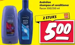 Nettorama Andrélon shampoo of conditioner aanbieding