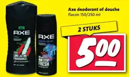 Nettorama Axe deodorant of douche aanbieding