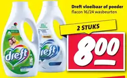 Nettorama Dreft vloeibaar of poeder aanbieding