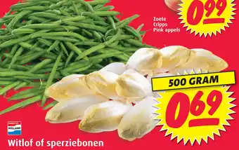 Boni Witlof of sperziebonen aanbieding