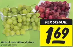 Boni Witte of rode pitloze druiven aanbieding
