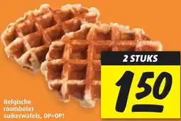 Boni Belgische roomboter suikerwafels aanbieding