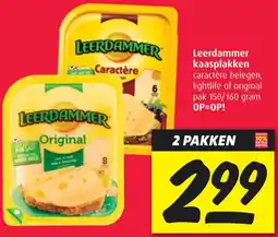 Boni Leerdammer kaasplakken aanbieding