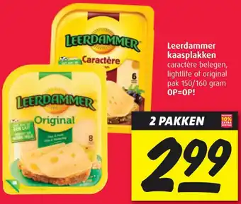 Boni Leerdammer kaasplakken aanbieding