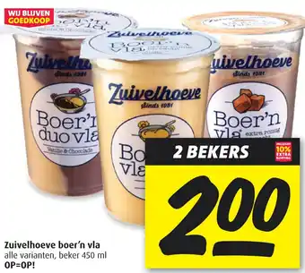 Boni Zuivelhoeve boer'n vla aanbieding