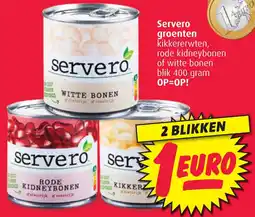 Boni Servero groenten aanbieding