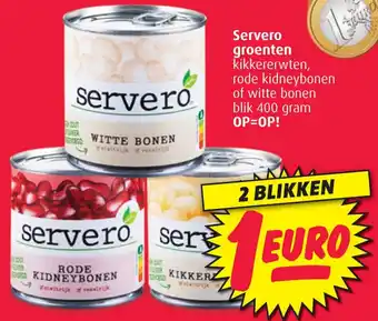 Boni Servero groenten aanbieding