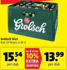Boni Grolsch bier aanbieding