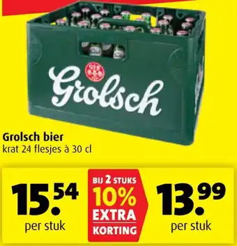 Boni Grolsch bier aanbieding
