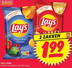 Boni Lay's chips aanbieding