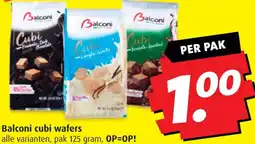 Boni Balconi cubi wafers aanbieding