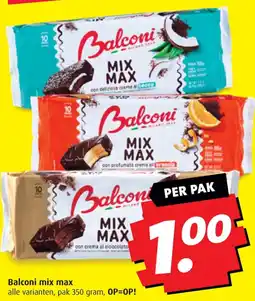 Boni Balconi mix max aanbieding